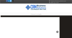 Desktop Screenshot of cambusinesssolutions.com