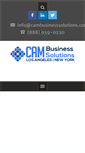 Mobile Screenshot of cambusinesssolutions.com